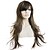 cheap Synthetic Trendy Wigs-Synthetic Wig Straight Straight Layered Haircut Wig Long Brown Synthetic Hair Women&#039;s Highlighted / Balayage Hair Brown StrongBeauty