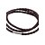 billiga Armband-Dam Herr Läder Armband Rep vävd Magnet Mode Minimalistisk Stil Läder Armband Smycken Vit / Svart / Kaffe Till Tillfällig Utekväll