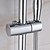 cheap Outdoor Shower Fixtures-Shower Faucet - Modern Contemporary Chrome Shower System / Brass