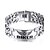 cheap Men&#039;s Bracelets-Men&#039;s Chain Bracelet Rock Punk Titanium Steel Silver Skull Jewelry Party Gift Costume Jewelry