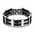 cheap Men&#039;s Bracelets-Men&#039;s Boys&#039; Cuff Bracelet Bracelet Geometrical Fashion Simple Style Initial Titanium Steel Bracelet Jewelry Silver For Daily Office &amp; Career