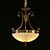 cheap Ceiling Lights-3-Light 46 cm Mini Style / Bulb Included Flush Mount Lights Metal Glass Brass Rustic / Lodge / Vintage 220-240V / 100-120V / E26 / E27