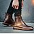 cheap Men&#039;s Boots-Men&#039;s Boots Bootie Combat Boots Martin Boots Casual Casual Outdoor Cowhide Booties / Ankle Boots Black Brown Fall Winter / Lace-up