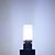 billige LED-lys med to stifter-5pcs 2.5 W LED-lamper med G-sokkel 210 lm G9 T 33 LED Perler SMD 2835 Varm hvid Hvid 220-240 V / RoHs