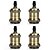 ieftine Baze Lampă &amp; Conectoare-4 buc e26 / e27 soclu lampă cu surub epoxidic, fără cablu și comutator