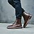 abordables Bottes Homme-Homme Bottes Botillons Bottes de Combat Bottes martin Casual Casual Extérieur Cuir Bottine / Demi Botte Noir Marron Automne L&#039;hiver / Lacet