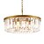 cheap Chandeliers-6-Light Pendant Light Ambient Light - Crystal, Bulb Included, Extended, 110-120V / 220-240V Bulb Included / 15-20㎡