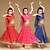 cheap Kids&#039; Dancewear-Belly Dance Outfits Performance Chiffon / Polyester Gold Coin / Crystals / Rhinestones / Paillette Short Sleeves Skirts