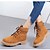 cheap Women&#039;s Boots-Women&#039;s Boots Outdoor Winter Lace-up Flat Heel Cowboy / Western Boots Combat Boots Suede Black Brown Green