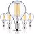 halpa LED-hehkulamput-5pcs 4 W LED-hehkulamput 360 lm E14 G45 4 LED-helmet COB Koristeltu Lämmin valkoinen Kylmä valkoinen 220-240 V / RoHs