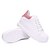 abordables Zapatillas de mujer-Mujer Zapatillas de deporte Tacón Cuña Dedo redondo Confort Con Cordón Semicuero Paseo Negro / Rosa