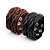 cheap Men&#039;s Bracelets-Men&#039;s Leather Bracelet woven Punk Rock Fashion Leather Bracelet Jewelry Black / Coffee For Daily Casual