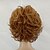 cheap Synthetic Trendy Wigs-Synthetic Wig Curly Curly Layered Haircut Wig Short Golden Brown Synthetic Hair Women&#039;s Highlighted / Balayage Hair Brown hairjoy