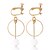 cheap Earrings-Women&#039;s Clip on Earring Ladies Personalized Fashion Earrings Jewelry Gold For Daily Going out