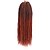 billige Hårfletninger-Faux Locs Dreadlocks Senegalesisk twist Box Fletninger Syntetisk hår Medium Længde Fletning af hår 1pc / pakke 37 rødder