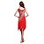 abordables Tenues de danse latine-Danse latine Robes Femme Utilisation Nylon / Chinlon Gland Sans Manches Taille haute Robe