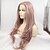cheap Synthetic Lace Wigs-Synthetic Lace Front Wig Lace Front Wig Long Lavender Synthetic Hair Natural Hairline Purple