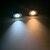 voordelige led-spotlight-2pcs 1 W 100 lm 1 LED-kralen Decoratief Verzonken lampen Warm wit Koel wit 12 V Thuis / kantoor Kinderkamer Keuken / CE