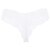 baratos Lingerie Sexy-Mulheres Tanga &amp; Fio Dental 1pç Roupa de baixo Renda Cor Sólida Fibra Sintética Poliéster Cintura Média Sexy Branco Preto Azul Tamanho Único