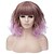 cheap Costume Wigs-Synthetic Wig Water Wave Kardashian Water Wave Wig Short Light golden Pink / Purple Light Brown Purple / Blue Rose Gold Synthetic Hair Women‘s Red Blue Blonde