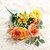 baratos Flor artificial-Flores artificiais 1 Ramo Pastoril Estilo Rosas Flor de Mesa