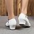 Недорогие Обувь для бальных и современных танцев-Жен. Танцевальные кроссовки Кроссовки С раздельной подошвой На низком каблуке Наппа Leather Белый / Черный / Красный