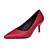 economico Scarpe col tacco da donna-Per donna Tacchi Formale Tallone del gattino Appuntite Comoda PU Nero Rosso