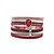 cheap Wrap Bracelets-Women&#039;s Leather Bracelet Ladies Personalized Fashion Leather Bracelet Jewelry Red / Pink / Light Blue For Gift Daily