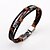 cheap Men&#039;s Bracelets-Men&#039;s Women&#039;s Leather Bracelet woven Personalized Fashion Leather Bracelet Jewelry Black For Casual Going out