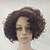 cheap Synthetic Trendy Wigs-Synthetic Wig Curly Synthetic Hair Highlighted / Balayage Hair / Middle Part Brown Wig Women&#039;s Medium Length Capless