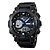 baratos Smartwatch-Relógio inteligente YYSKMEI1228 para Suspensão Longa / Impermeável / Multifunções Relogio Despertador / Cronógrafo / Dois Fusos Horários