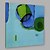 abordables Peintures Abstraites-Peinture à l&#039;huile Hang-peint Peint à la main - Abstrait Artistique Inclure cadre intérieur / Toile tendue