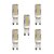 levne LED bi-pin světla-5pcs 2.5 W LED Bi-pin Lights 210 lm G9 T 33 LED Beads SMD 2835 Warm White White 220-240 V / RoHS