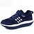 cheap Women&#039;s Athletic Shoes-Unisex Athletic Shoes Platform Round Toe Lace-up Tulle Comfort Running Shoes Spring / Fall Burgundy / Blue / Gray / EU37