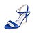 baratos Sapatos de Noiva-Mulheres Sapatos De Casamento Salto Agulha Dedo Aberto Cetim Chanel Primavera / Verão Branco / Roxo / Champanhe / Festas &amp; Noite / EU41