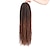 levne Háčkované vlasy-Faux Locs Dredy Senegalský Twist Box copánky Umělé vlasy Střední Copánkové vlasy 1ks / balení 37 Kořeny
