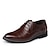 abordables Oxfords Homme-Homme Oxfords Chaussures derby Chaussures habillées Entreprise Classique du quotidien Bureau et carrière Soirée &amp; Evénement Cuir Preuve de l&#039;usure Lacet Noir Jaune Bleu Printemps Automne