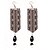 cheap Earrings-Women&#039;s Drop Earrings - Personalized, Punk Black For Birthday Casual