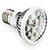 billige Plantevekstlamper-2pcs 12 W Voksende lyspære 290-330LM E14 GU10 E26 / E27 12 LED perler Høyeffekts-LED Varm hvit Rød Blå 85-265 V / 2 stk. / RoHs / FCC