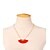 cheap Necklaces-Women&#039;s Pendant Necklace Chain Necklace Tassel Fringe Tassel Bohemian Boho Cotton Alloy Red Rose Red Light Blue Necklace Jewelry For Going out Festival