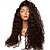 cheap Synthetic Wigs-Black Wigs for Women Synthetic Lace Front Wig Curly Side Part  Long Light Brown Medium Brown Jet Black Dark Brown Natural Black Synthetic Hair Women&#039;s Heat Resistant Party Natural Hairline Black
