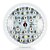 abordables Lampe de croissance LED-1pc 18 W Ampoule en croissance 100-150 lm E26 / E27 24 Perles LED LED Haute Puissance Blanc Chaud Blanc Rouge 85-265 V / 1 pièce / RoHs / FCC