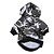 abordables Vêtements pour chiens-Chien Pulls à capuche Géométrique Décontracté / Quotidien Hiver Vêtements pour Chien Chaud Noir Costume Tissu Polaire XS S M L