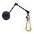 abordables Lampes à Bras Articulé-Antique simple Rétro Lumières de bras oscillant Métal Applique murale 110-120V 220-240V 40 W / E26 / E27