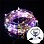 cheap LED String Lights-5m String Lights Outdoor String Lights 100 LEDs Warm White RGB White Waterproof Remote Control RC Dimmable &lt;5 V IP65 Color-Changing