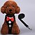 Недорогие Ошейники, поводки и упряжки для собак-Cat Dog Harness Breathable Foldable Solid Colored Terylene Black Red