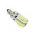 baratos Lâmpadas LED em Forma de Espiga-Brelong 10 pcs smd3014 dimmable 80led milho luz branco / branco quente / ac110v / ac220v / e11 / e12 / e17