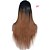cheap Human Hair Wigs-Human Hair Glueless Full Lace Full Lace Wig with Baby Hair Kardashian style Brazilian Hair Straight Ombre Wig 130% Density Natural Hairline For Black Women Ombre Women&#039;s Short Medium Length Long