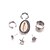 cheap Earrings-Women&#039;s Earrings cuff Star Ladies Personalized Classic Bohemian Fashion Boho Earrings Jewelry Silver For Daily Casual Formal Date Street 7pcs