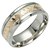 お買い得  メンズ指輪-Band Ring Gold Silver Titanium Steel Fashion 6 7 8 9 10 / Men&#039;s / Men&#039;s